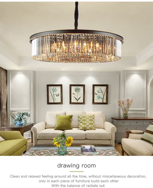 modern crystal led chandelier luxury pendant lamp for living room dining room kitchen l villa black ceiling hanging light
modern crystal led chandelier luxury pendant lamp for living room dining room kitchen l villa black ceiling hanging light