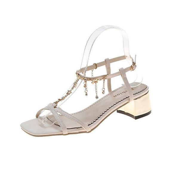 dress shoes french girl high heels 2021 tide wild thick with sandals female fairy wind small fresh summer women's, Black
dress shoes french girl high heels 2021 tide wild thick with sandals female fairy wind small fresh summer women's, Black