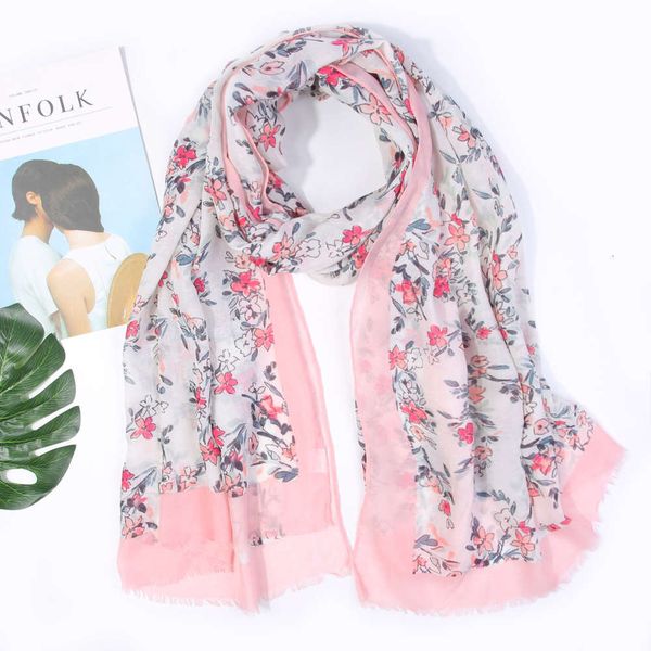 spring summer new simple and fresh small floral print scarf for women korean version versatile seaside sunscreen long shawl dual purpose, Blue;gray
spring summer new simple and fresh small floral print scarf for women korean version versatile seaside sunscreen long shawl dual purpose, Blue;gray