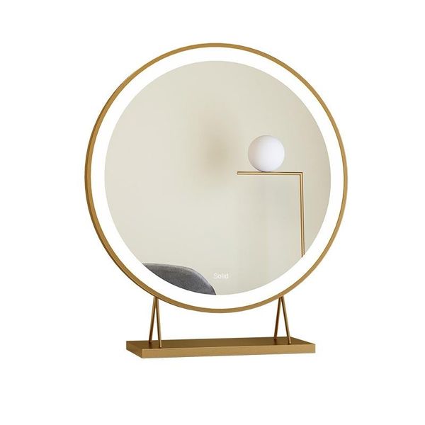 nordic smart makeup mirror deskled metal frame paint modern simple deskdresser round wall mount stable and durable
nordic smart makeup mirror deskled metal frame paint modern simple deskdresser round wall mount stable and durable