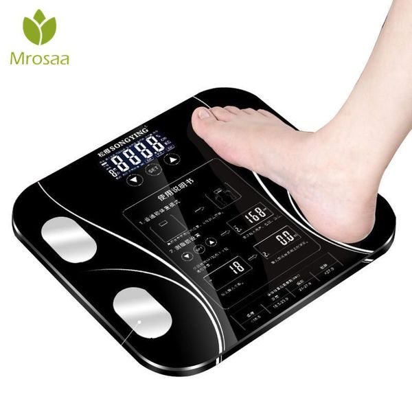 smart scales mrosaa body fat scale floor scientific electronic led digital weight index bathroom balance bmi weighing
smart scales mrosaa body fat scale floor scientific electronic led digital weight index bathroom balance bmi weighing