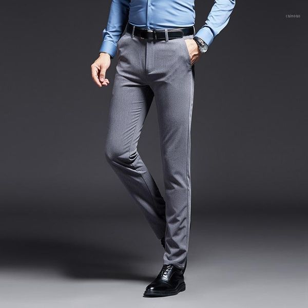 men's pants 2021 autumn winter casual gray black navy business for male trousers plus size 40
men's pants 2021 autumn winter casual gray black navy business for male trousers plus size 40