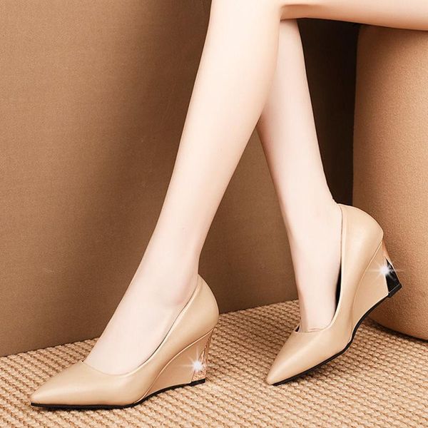 dress shoes cresfimix zapatos de mujer women cool wedge heel pumps for office lady party night club black a6963
dress shoes cresfimix zapatos de mujer women cool wedge heel pumps for office lady party night club black a6963