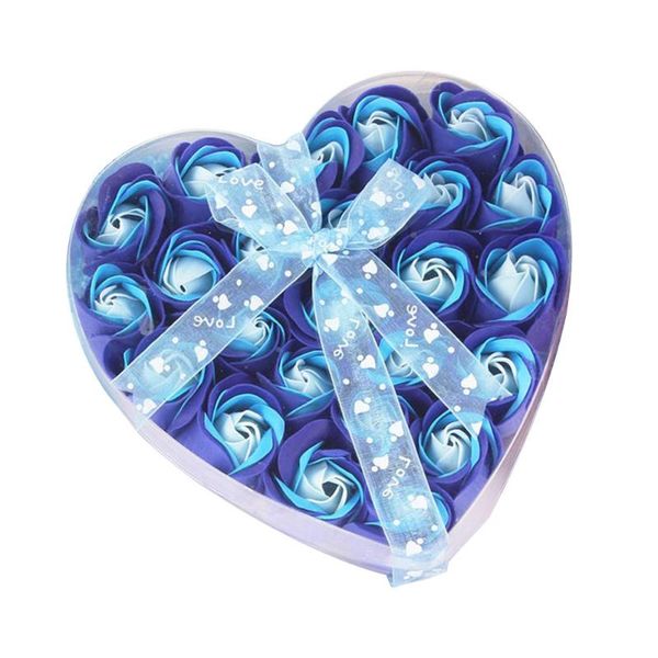 24pcs bath body petal rose flower soap love heart metal box wedding decoration valentine's day present rose flower gift
24pcs bath body petal rose flower soap love heart metal box wedding decoration valentine's day present rose flower gift