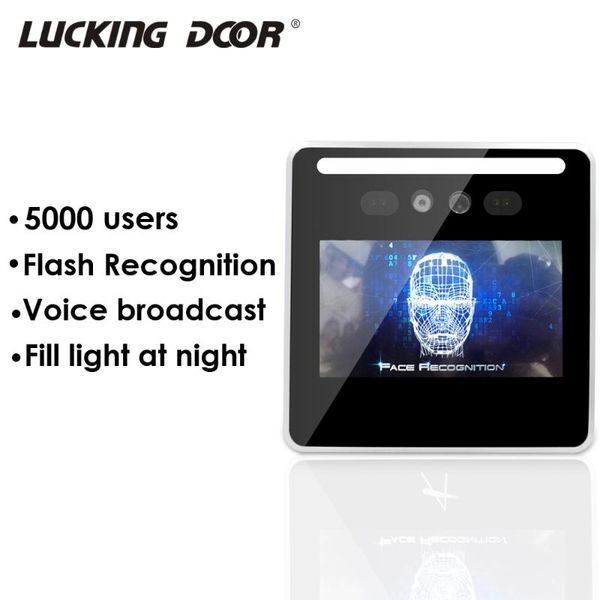 5-inch touchscreen usb face recognition door access control system face time attendance machine rfid belt tcp/ip
5-inch touchscreen usb face recognition door access control system face time attendance machine rfid belt tcp/ip