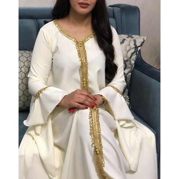 ethnic clothing muslim abaya jalabiya kaftan arabic dresses for women fall 2021 golden ribbon patchwork vneck long sleeve maxi dress turkey, Red
ethnic clothing muslim abaya jalabiya kaftan arabic dresses for women fall 2021 golden ribbon patchwork vneck long sleeve maxi dress turkey, Red