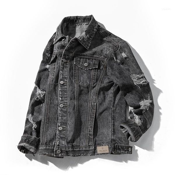 men's jackets autumn and winter denim jacket fat big size hole s-6xl1, Black;brown
men's jackets autumn and winter denim jacket fat big size hole s-6xl1, Black;brown