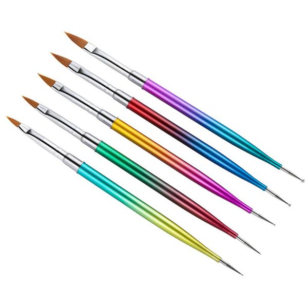 nail brushes 5pcs gradient rod art pen metal double-ended point drill manicure tool, Yellow
nail brushes 5pcs gradient rod art pen metal double-ended point drill manicure tool, Yellow