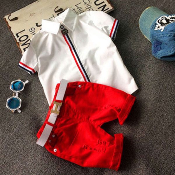 2021 new boys' baby suit shirt shorts two piece wear children's leisure summer a006 / a7022 sets, White
2021 new boys' baby suit shirt shorts two piece wear children's leisure summer a006 / a7022 sets, White
