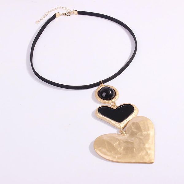 pendant necklaces heart necklace fashion double chain crystal couple declaration sweater jewelry gift, Silver
pendant necklaces heart necklace fashion double chain crystal couple declaration sweater jewelry gift, Silver