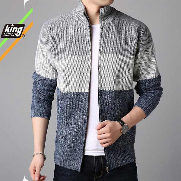spring winter new men's cardigan single-breasted fashion knit plus size sweater stitching colorblock stand collar coats 512q s045, White;black
spring winter new men's cardigan single-breasted fashion knit plus size sweater stitching colorblock stand collar coats 512q s045, White;black