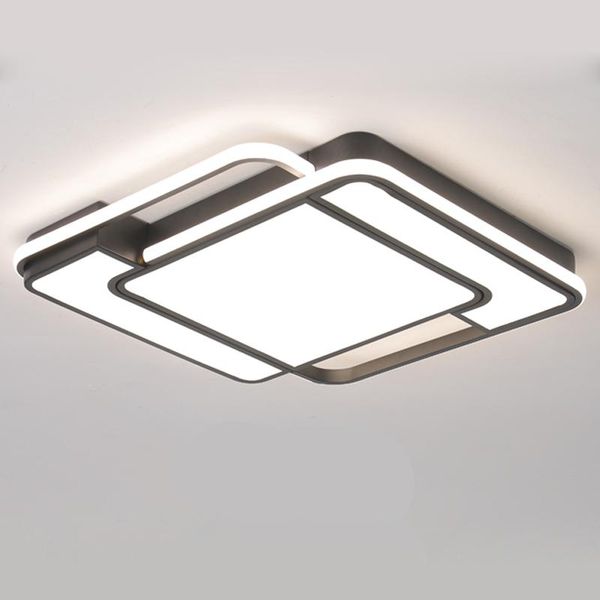 ceiling lights simple and modern bedroom lamp home creative warm black white square led master study nordic lamps
ceiling lights simple and modern bedroom lamp home creative warm black white square led master study nordic lamps