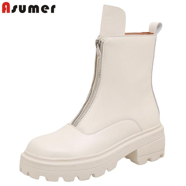 boots asumer plus size 34-41 genuine leather women zipper white black fashion ankle ladies autumn winter shoes
boots asumer plus size 34-41 genuine leather women zipper white black fashion ankle ladies autumn winter shoes
