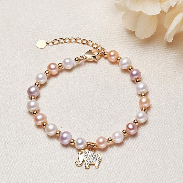 charm bracelets gold color bracelet natural freshwater oval pearl lovely elephant women wedding jewelry gift, Golden;silver
charm bracelets gold color bracelet natural freshwater oval pearl lovely elephant women wedding jewelry gift, Golden;silver