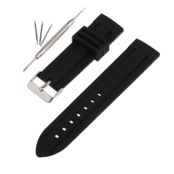 watch bands durable silicone sport strap band wrist watchband replacement 3 sizes, Black;brown
watch bands durable silicone sport strap band wrist watchband replacement 3 sizes, Black;brown