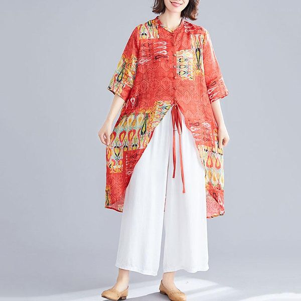 women's tracksuits 2021 summer set fashion asymmetrical print shirts + cropped pants suit female loose casual costumes 2 piece sets, Gray
women's tracksuits 2021 summer set fashion asymmetrical print shirts + cropped pants suit female loose casual costumes 2 piece sets, Gray