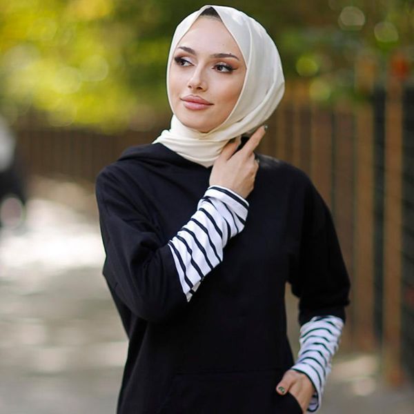 ethnic clothing handle striped black hijab tunik women long season fashion two yarn autumn winter 2021, Red
ethnic clothing handle striped black hijab tunik women long season fashion two yarn autumn winter 2021, Red