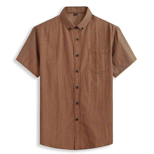 plus large short sleeve men pure cotton summer comforable plaid mens shirts business formal casual slim fit loose big size 8xl 210626, White;black
plus large short sleeve men pure cotton summer comforable plaid mens shirts business formal casual slim fit loose big size 8xl 210626, White;black
