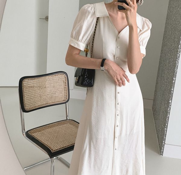 new 2021 women chic ladies vestidos summer elegant slim waist female es wpz7, Black;gray
new 2021 women chic ladies vestidos summer elegant slim waist female es wpz7, Black;gray