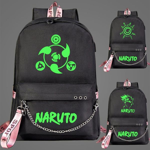 backpack luminous green light naruto prints boys girls kids school bag women usb chain canvas men bagpack bookbag
backpack luminous green light naruto prints boys girls kids school bag women usb chain canvas men bagpack bookbag