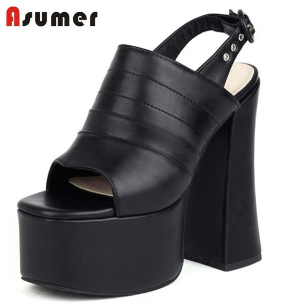 sandals asumer gladiator shoes women peep toe buckle high heels platform summer rome style prom ladies, Black
sandals asumer gladiator shoes women peep toe buckle high heels platform summer rome style prom ladies, Black