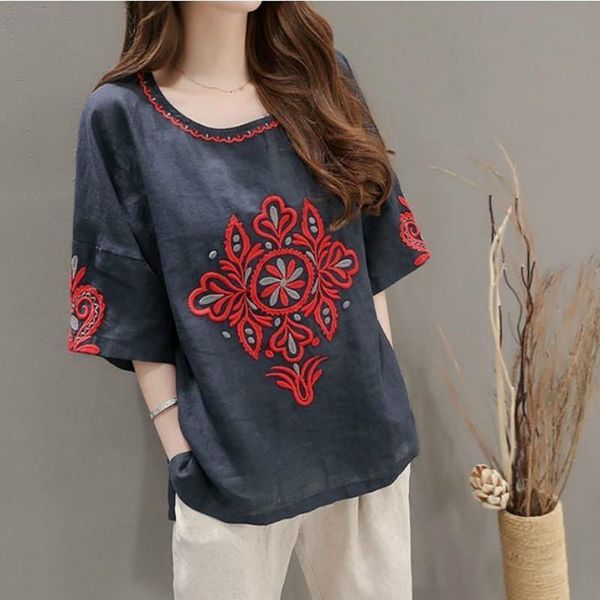 blouse women plus size short embroidered blouse white ladies casual cotton loose ethnic vintage clothes drop shipping
blouse women plus size short embroidered blouse white ladies casual cotton loose ethnic vintage clothes drop shipping