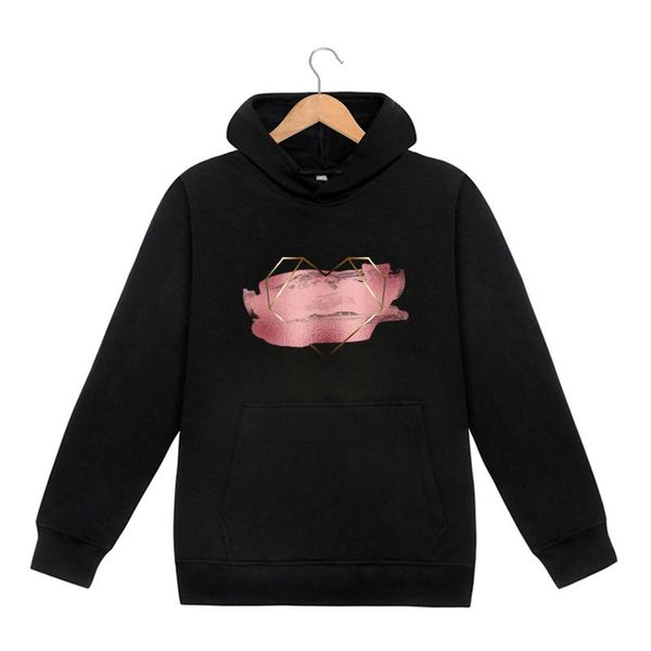 women's hoodies & sweatshirts women autumn winter fleece pink love print casual long sleeve warm plus size female loose hooded pullover, Black
women's hoodies & sweatshirts women autumn winter fleece pink love print casual long sleeve warm plus size female loose hooded pullover, Black