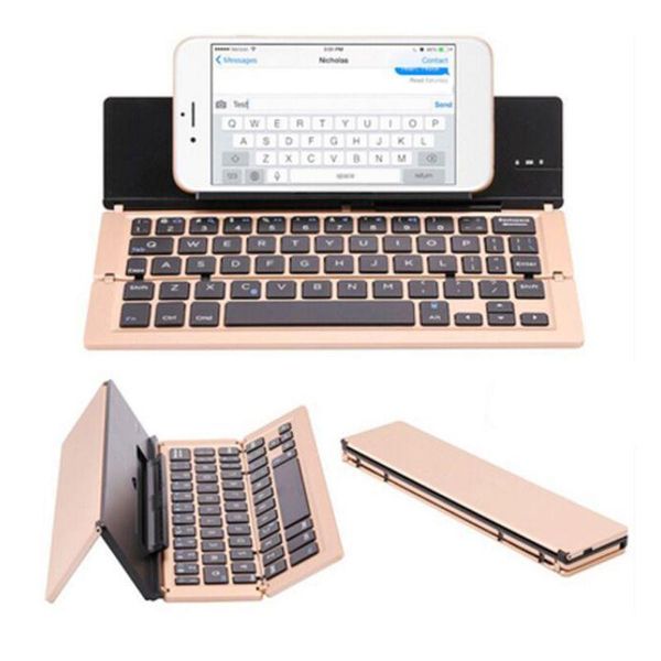 keyboards portable mini wireless bluetooth-compatible folding keyboard aluminum alloy foldable rechargeable travel office home keypad
keyboards portable mini wireless bluetooth-compatible folding keyboard aluminum alloy foldable rechargeable travel office home keypad