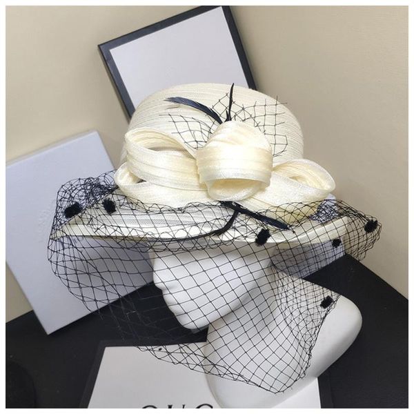 wide brim hats european style curling gauze hat summer women fashion versatile flower veil sunshade basin sun protection, Blue;gray
wide brim hats european style curling gauze hat summer women fashion versatile flower veil sunshade basin sun protection, Blue;gray