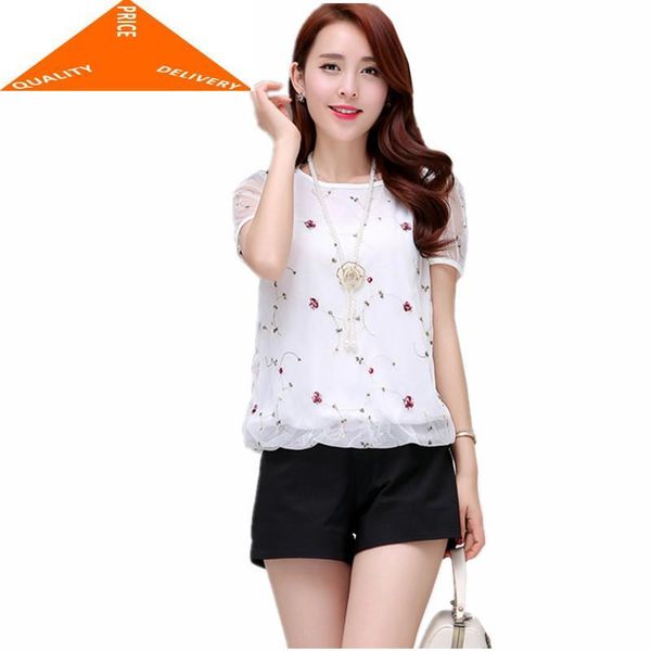 women's blouses & shirts summer fashion short sleeve chiffon 2021 female shirt and blouse plus size office lwl344, White
women's blouses & shirts summer fashion short sleeve chiffon 2021 female shirt and blouse plus size office lwl344, White