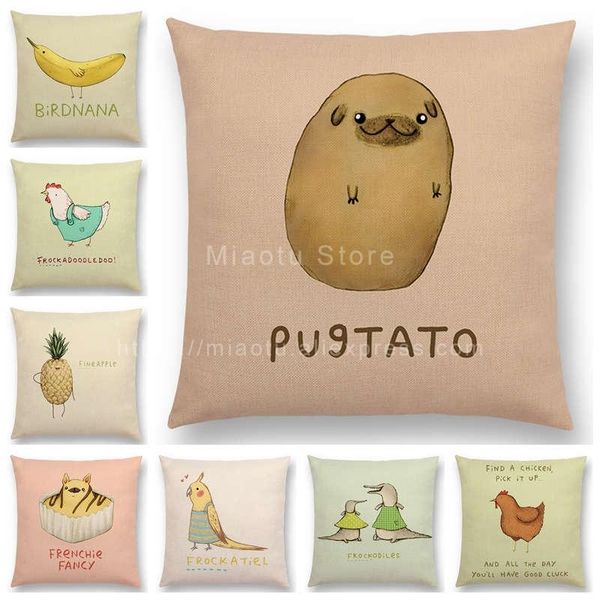 super cute cartoon animals cushion cover funny words decorative letters bird dog cat home decor sofa throw pillowcase
super cute cartoon animals cushion cover funny words decorative letters bird dog cat home decor sofa throw pillowcase