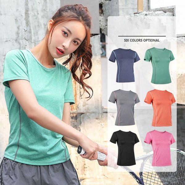 yoga outfit sports t-shirt woman short sleeve fitness loose shirts quick dry running
yoga outfit sports t-shirt woman short sleeve fitness loose shirts quick dry running