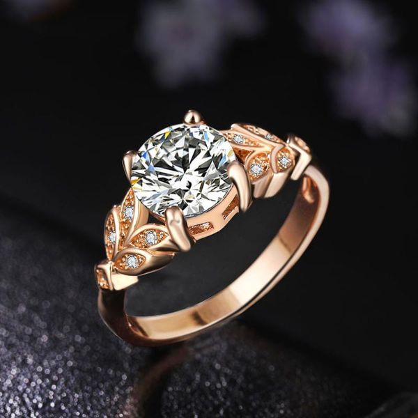 wedding rings crystal silvery leaf ring women engagement zircon cubic graceful girls white rose, Slivery;golden
wedding rings crystal silvery leaf ring women engagement zircon cubic graceful girls white rose, Slivery;golden