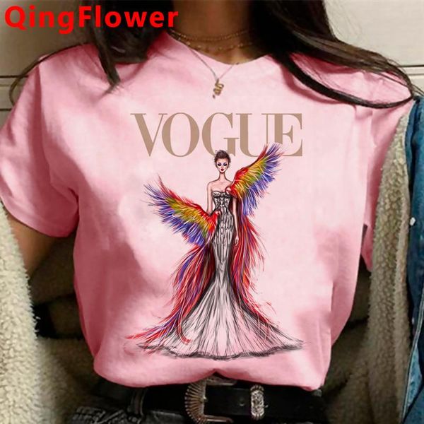 women's t-shirt vogue princess summer women couple clothes vintage tumblr t shirt tshirt harajuku, White
women's t-shirt vogue princess summer women couple clothes vintage tumblr t shirt tshirt harajuku, White