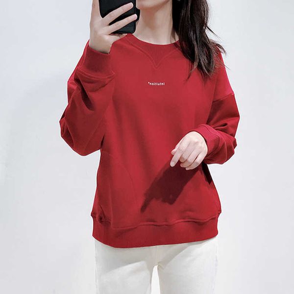 fashion hoodies early autumn design sense minority sweater printed letter women's cotton pullover loose and simple top, Black
fashion hoodies early autumn design sense minority sweater printed letter women's cotton pullover loose and simple top, Black