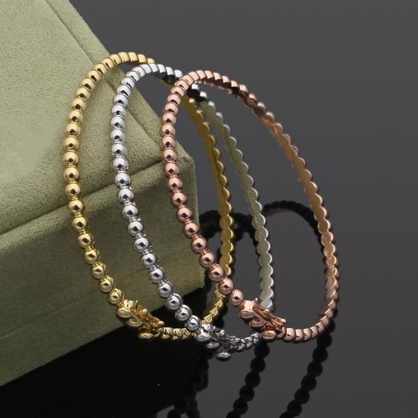 Charm Bracelets Titanium Steel Jewelry Wholesale VC Letter Fine Version Rice Bead Bracelet Asian Gold Women's Round, Golden;silver
Charm Bracelets Titanium Steel Jewelry Wholesale VC Letter Fine Version Rice Bead Bracelet Asian Gold Women's Round, Golden;silver