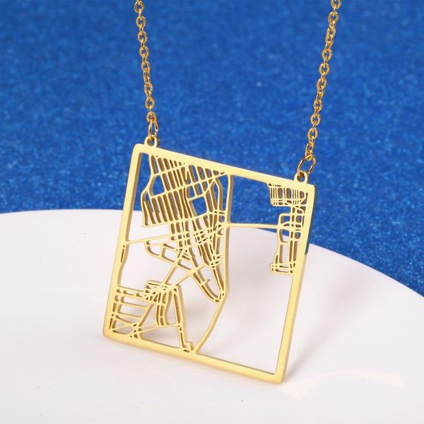 pendant necklaces stainless steel york city map necklace square united states ny us jewelry town skyline woman man gifts, Silver
pendant necklaces stainless steel york city map necklace square united states ny us jewelry town skyline woman man gifts, Silver