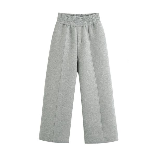 2021 new women elastic high waist wide leg female casual pockets long trousers chic brand pants 4n4m, Black;white
2021 new women elastic high waist wide leg female casual pockets long trousers chic brand pants 4n4m, Black;white