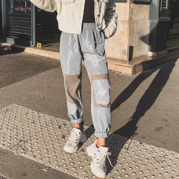 women's pants & capris women splicing mesh cargo pockets work wear casual trousers tightening of the feet solid drawstring fashion, Black;white
women's pants & capris women splicing mesh cargo pockets work wear casual trousers tightening of the feet solid drawstring fashion, Black;white