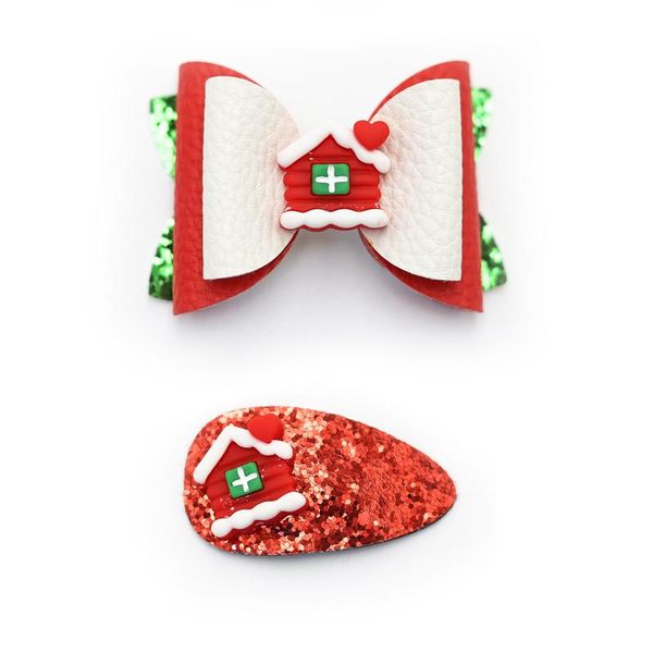 hair accessories lovely christmas house sequins bow leather side clip headdress accessoires girls kids hairpins headwear cute barrettes, Slivery;white
hair accessories lovely christmas house sequins bow leather side clip headdress accessoires girls kids hairpins headwear cute barrettes, Slivery;white