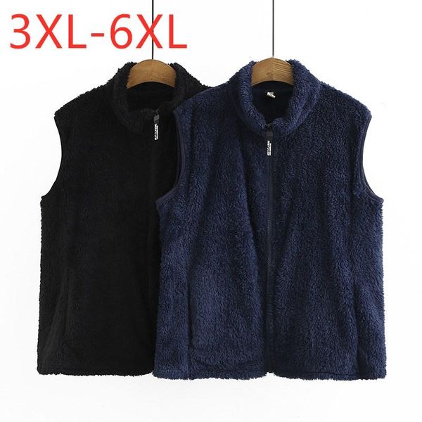 women's vests ladies autumn winter plus size vest for women large sleeveless loose velvet zipper black blue coat 3xl 4xl 5xl 6xl, Black;white
women's vests ladies autumn winter plus size vest for women large sleeveless loose velvet zipper black blue coat 3xl 4xl 5xl 6xl, Black;white