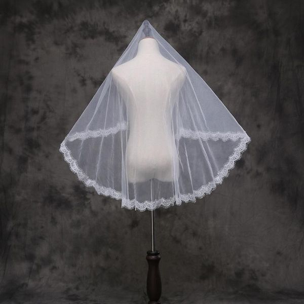 bridal veils ivory white simple tulle appliques edge one layer wedding veil bride 2021 zhg12, Black
bridal veils ivory white simple tulle appliques edge one layer wedding veil bride 2021 zhg12, Black