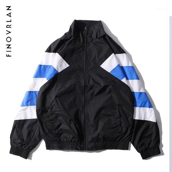 men's jackets vintage color block track jacket men full zipper windbreaker coat male hip hop patchwork sleeve outwear, Black;brown
men's jackets vintage color block track jacket men full zipper windbreaker coat male hip hop patchwork sleeve outwear, Black;brown