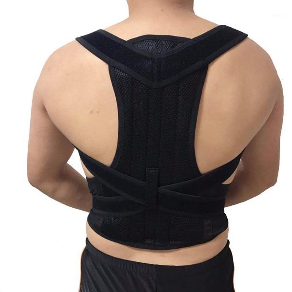waist support adjustable corset posture correction belt sport back corrector shoulder lumbar brace spine belt1, Black;gray
waist support adjustable corset posture correction belt sport back corrector shoulder lumbar brace spine belt1, Black;gray