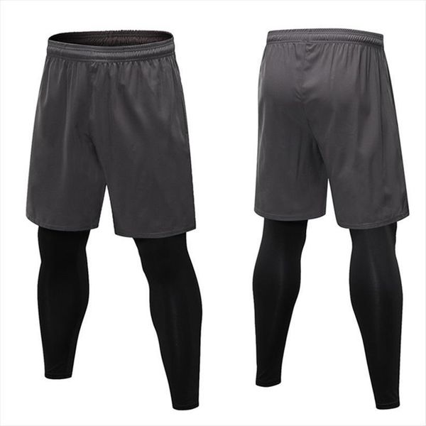 fake 2pcs compression sport women pant sweatpants leggings elastic training tights running jogging fitness shorts pocket, Black
fake 2pcs compression sport women pant sweatpants leggings elastic training tights running jogging fitness shorts pocket, Black