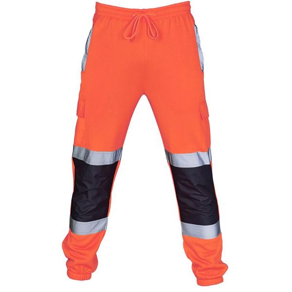 men's pants men work cargo high visibility overalls casual pocket trouser gyms fitness sweatpants, Black
men's pants men work cargo high visibility overalls casual pocket trouser gyms fitness sweatpants, Black
