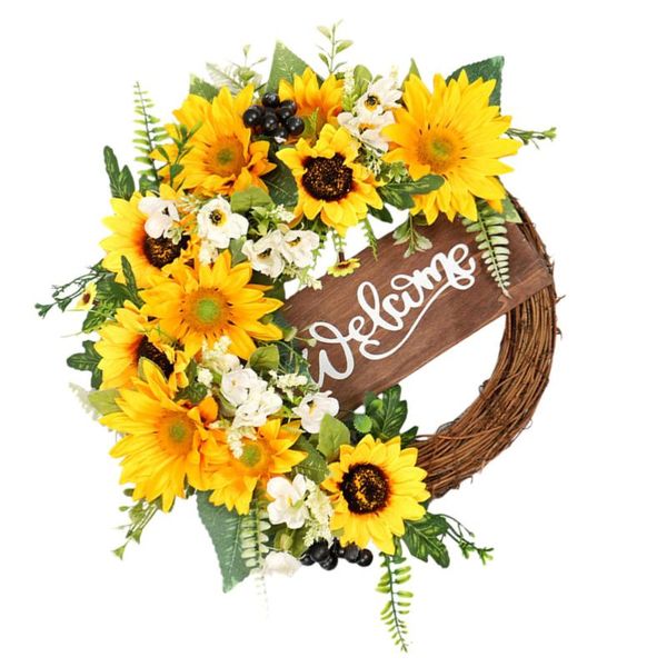 decorative flowers & wreaths artificial flower sunflower wreath party home decoration
decorative flowers & wreaths artificial flower sunflower wreath party home decoration