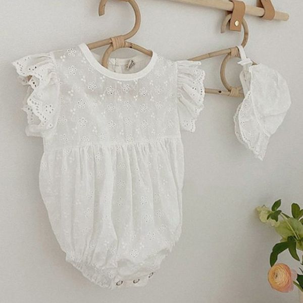 baby girl sleeveless hollow out lace rompers children rompers + hat summer kids baby girl clothes romper infant rompers, White
baby girl sleeveless hollow out lace rompers children rompers + hat summer kids baby girl clothes romper infant rompers, White