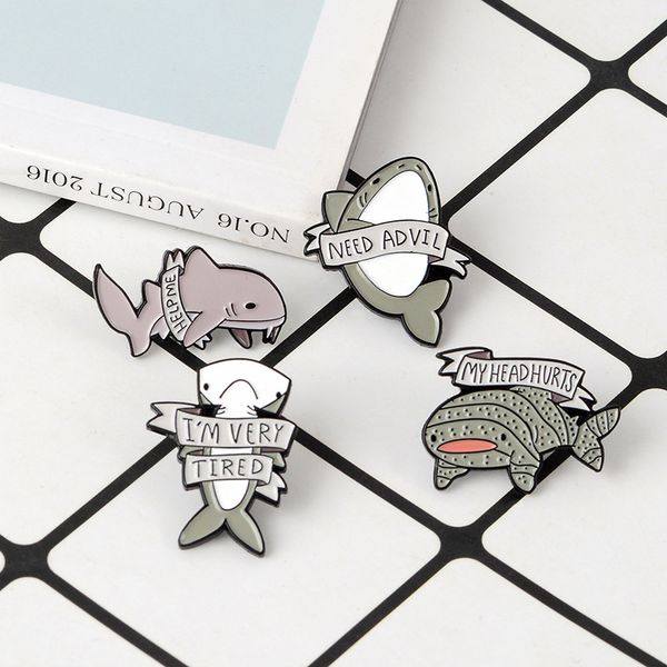 injured whale shark enamel brooch pins for clothes bag buckle button badge protect the animals jewelry gift for friends, Blue
injured whale shark enamel brooch pins for clothes bag buckle button badge protect the animals jewelry gift for friends, Blue
