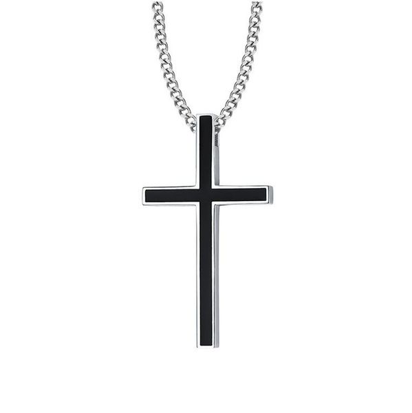 pendant necklaces products 45mm stainless steel drop cross european and american style personality jewelry wholesale, Silver
pendant necklaces products 45mm stainless steel drop cross european and american style personality jewelry wholesale, Silver